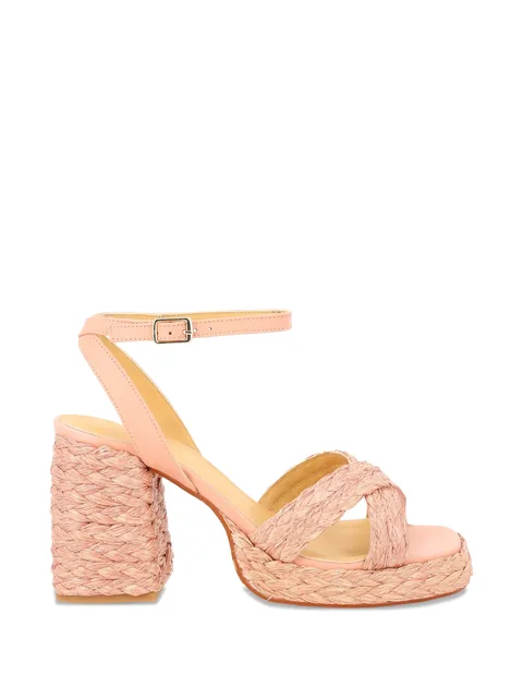 Valeriette/258 woven platform sandals