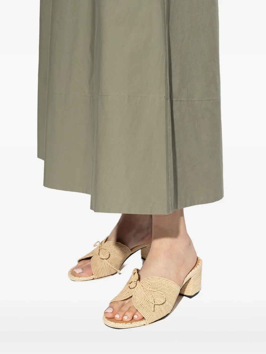 bow-detail sandals 10