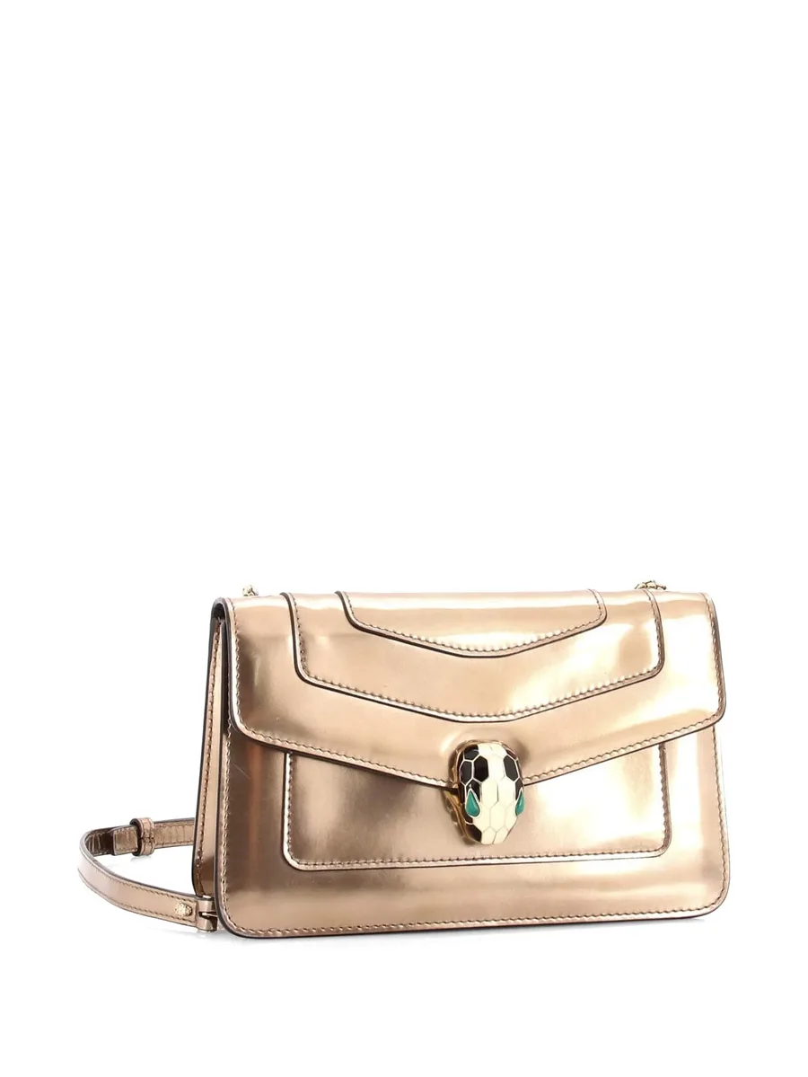 маленькая сумка на плечо Serpenti Forever Metallic 6