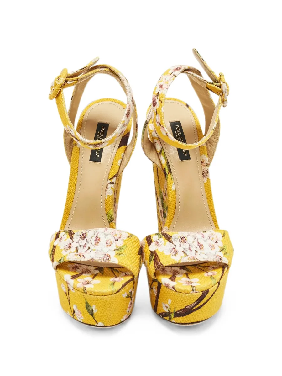 floral-print sandals 5