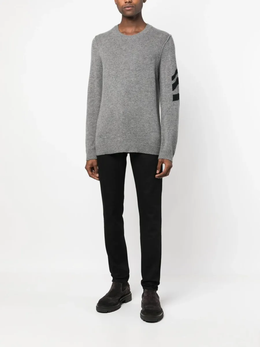 logo-patch straight-leg jeans 3