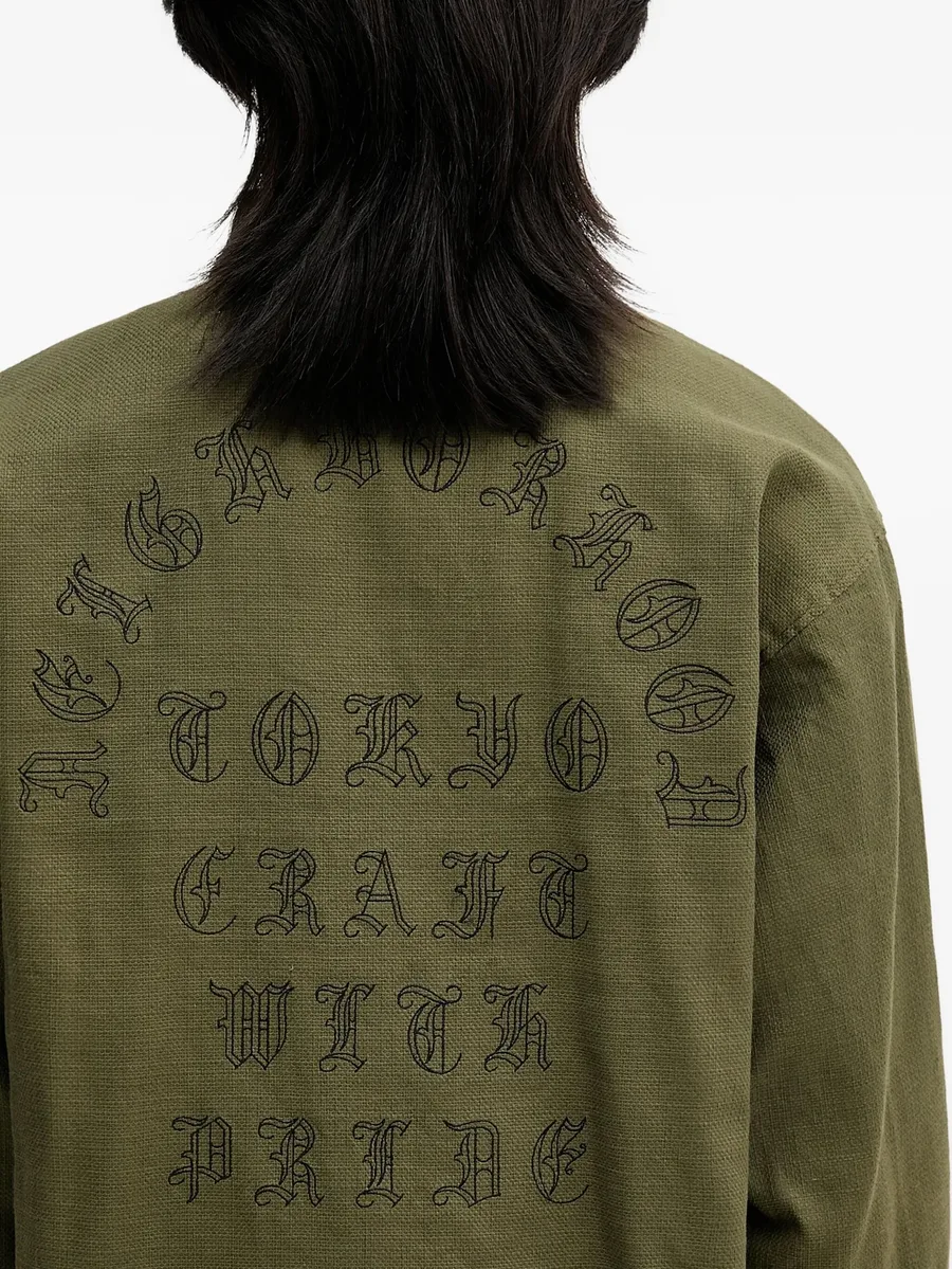 embroidered overshirt 10