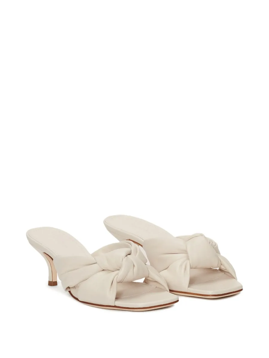 knot-detail leather sandals 4