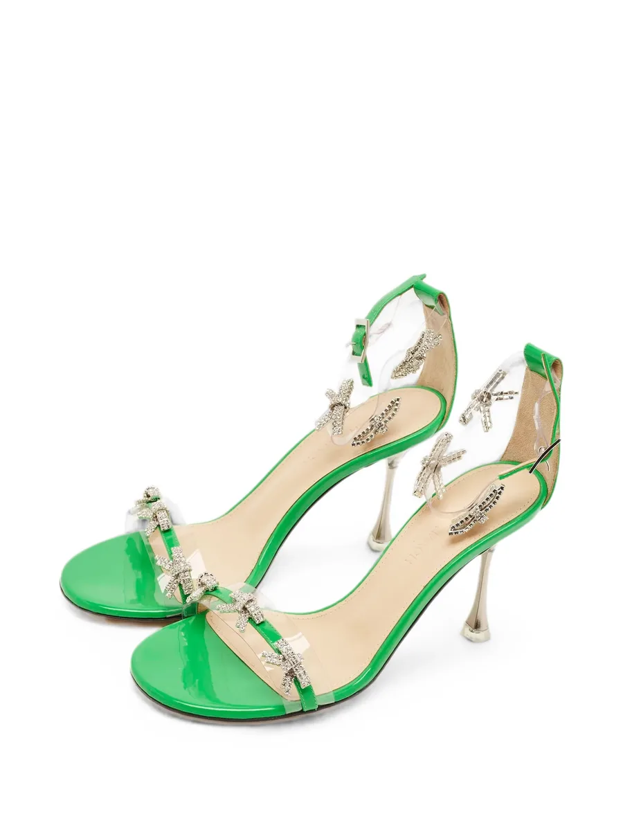 Crystal Bow sandals 4