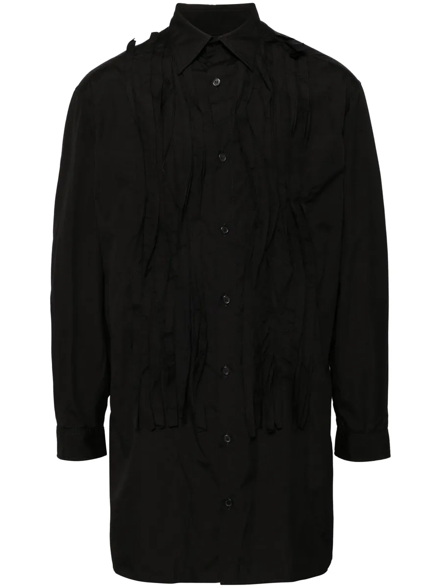 pintuck-detailed shirt 2