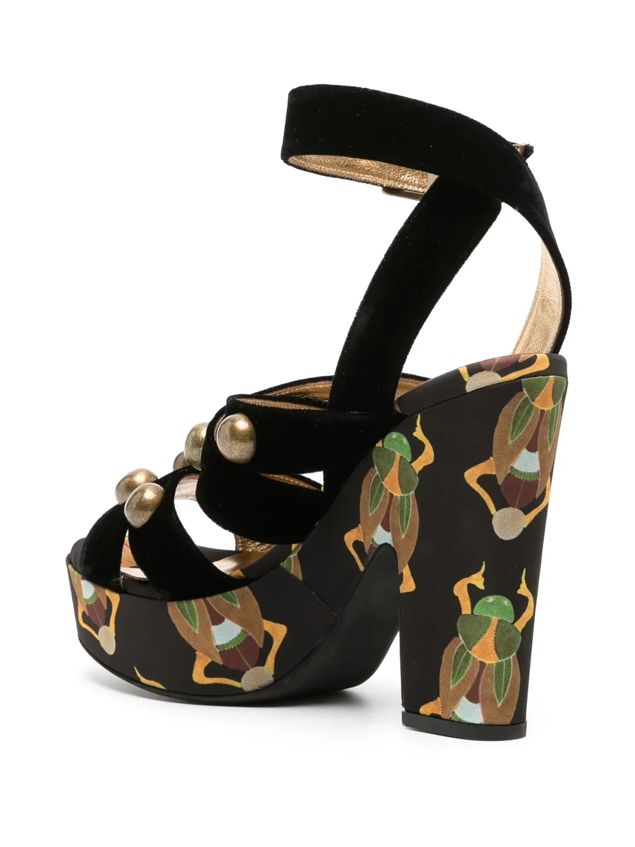 босоножки Medal Wedge 140 6