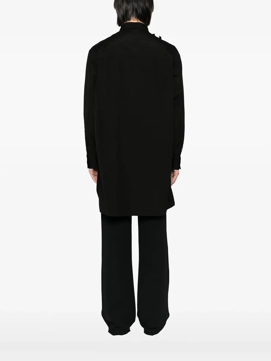 pintuck-detailed shirt 8