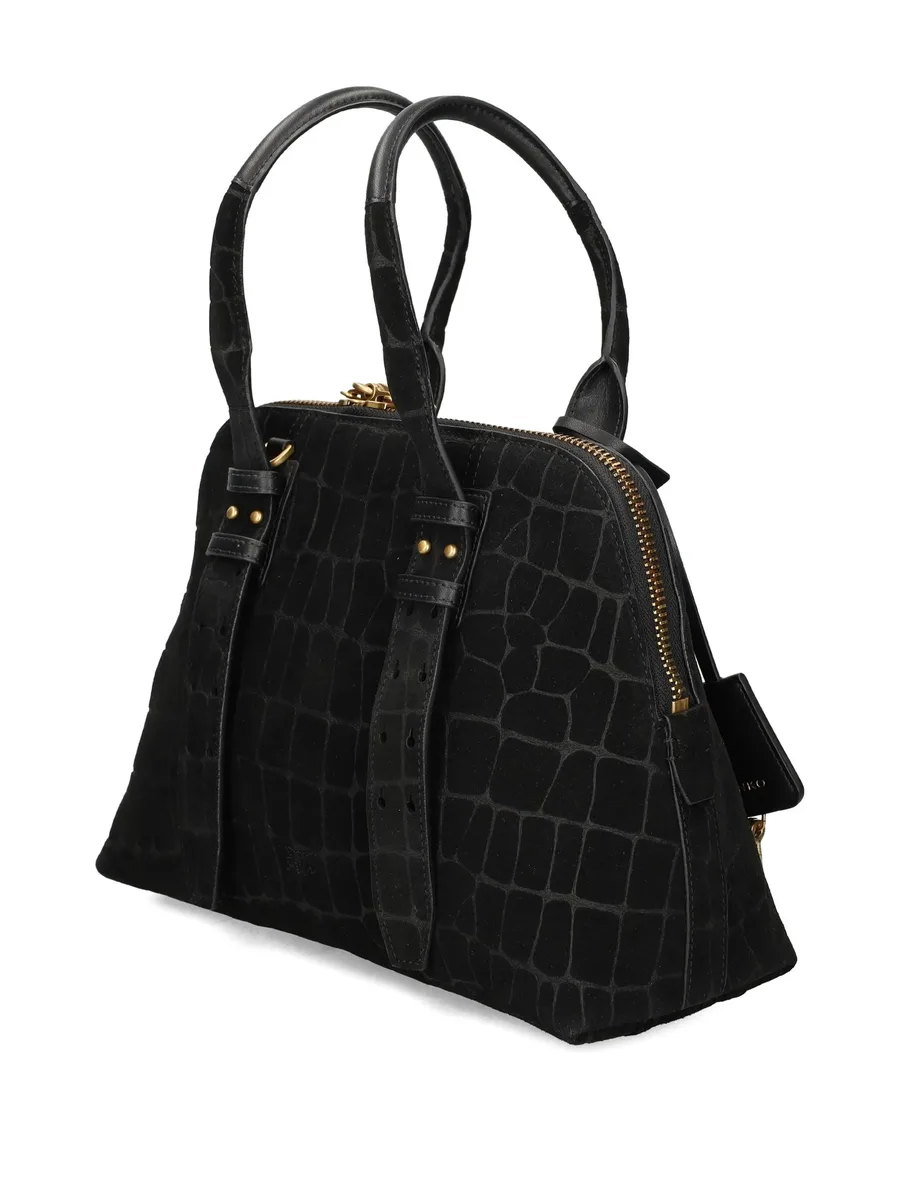 маленькая сумка Escape Bag с тиснением под крокодила 6