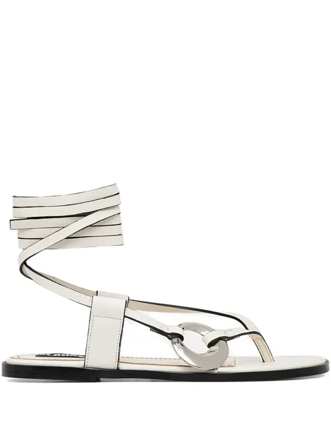 сандалии Morosia с завязками на щиколотке
