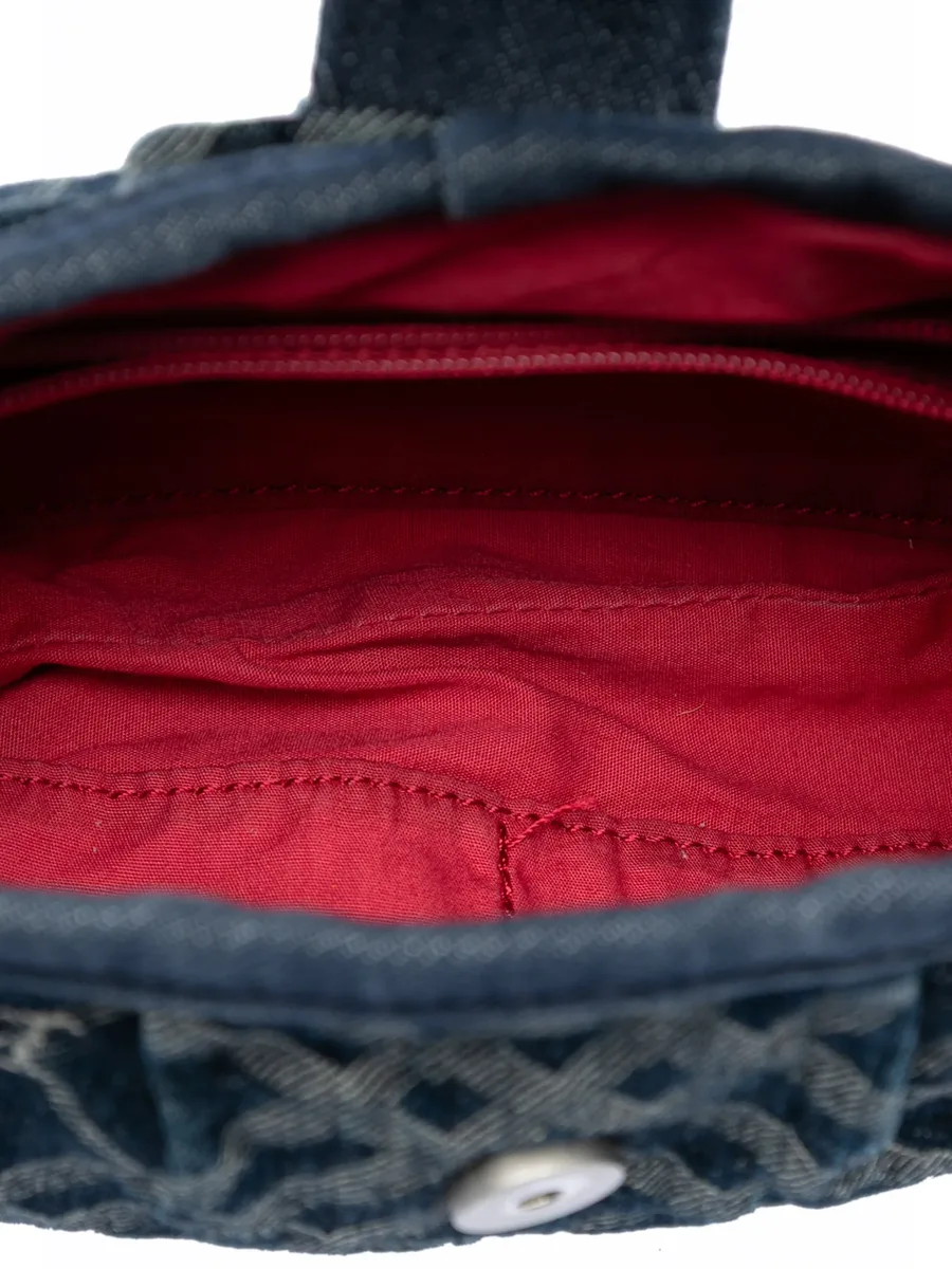 джинсовая сумка в клетку Nova Check (2018-2023 годы) 10