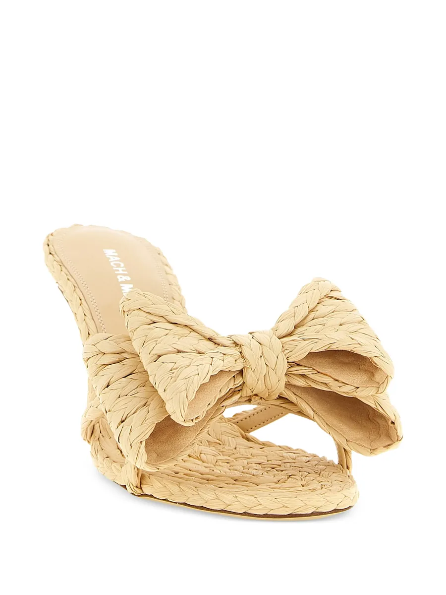 Le Cadeau bow-detail open-toe sandals 4