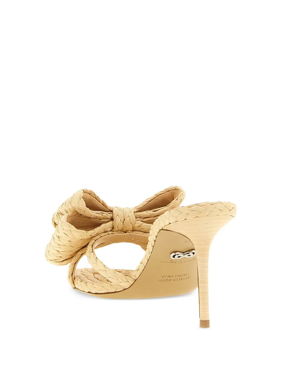 Le Cadeau bow-detail open-toe sandals 5
