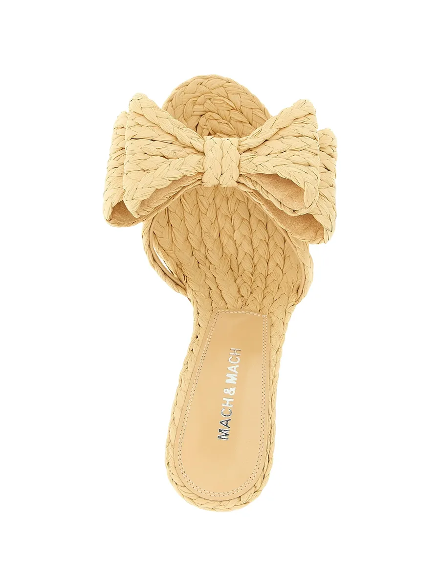 Le Cadeau bow-detail open-toe sandals 7