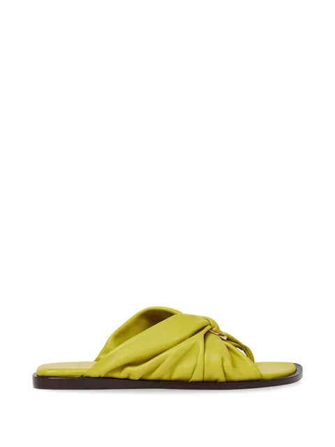 Lorrha ruched sandals