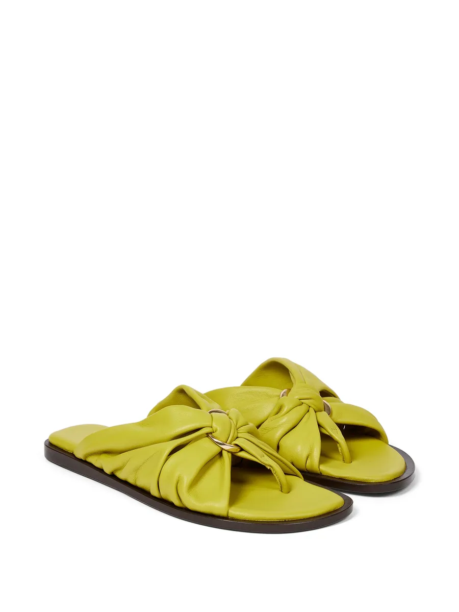 Lorrha ruched sandals 3