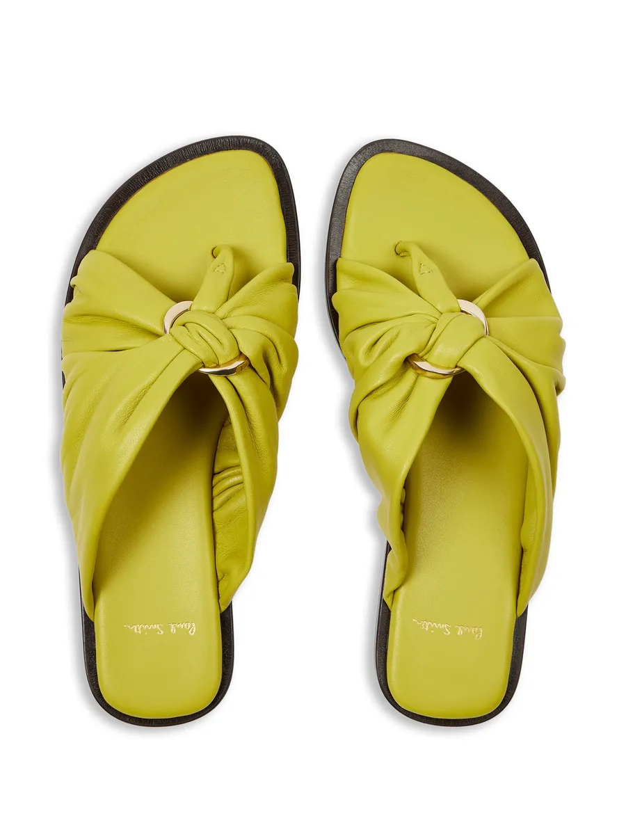 Lorrha ruched sandals 8