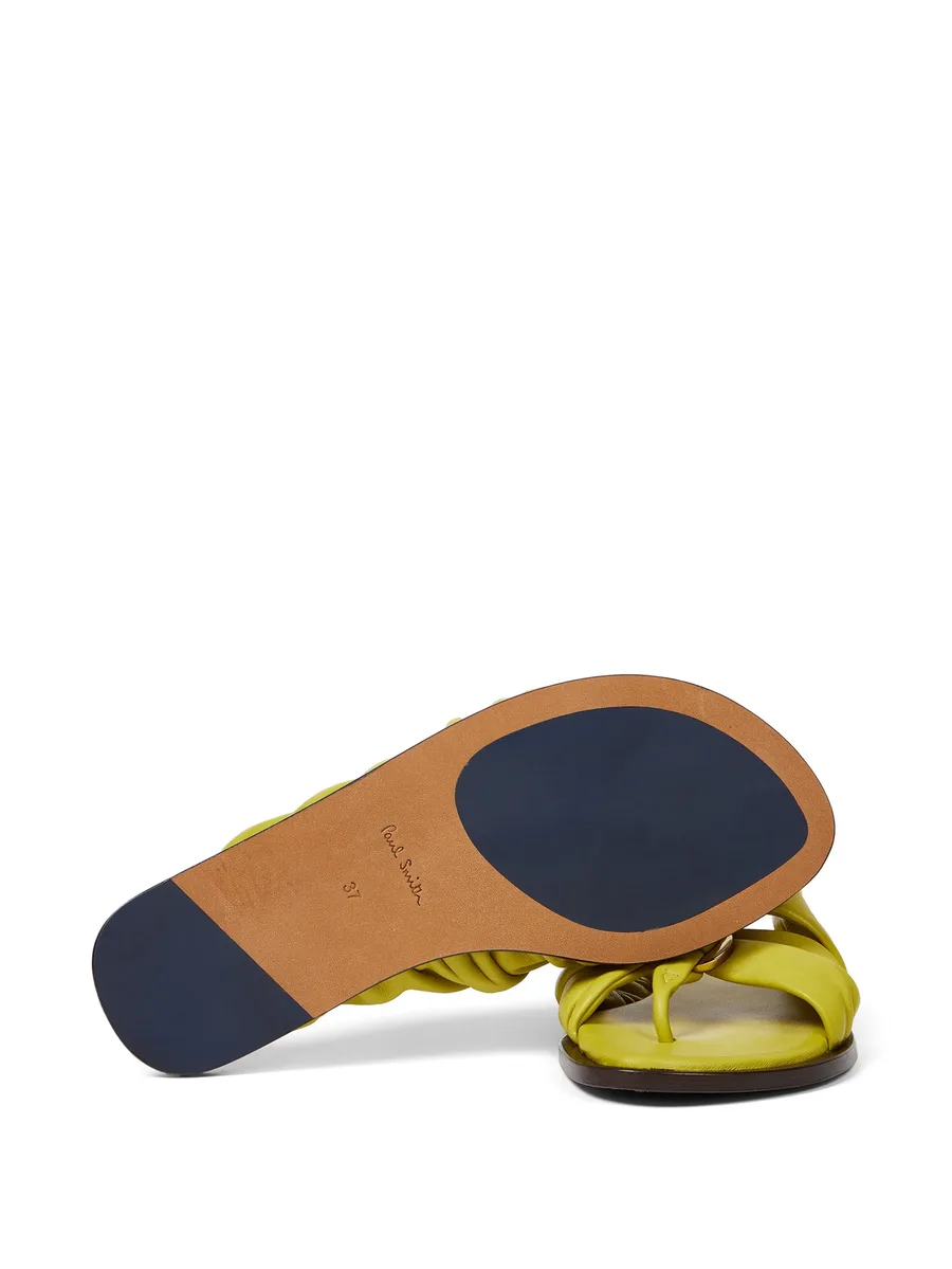 Lorrha ruched sandals 10