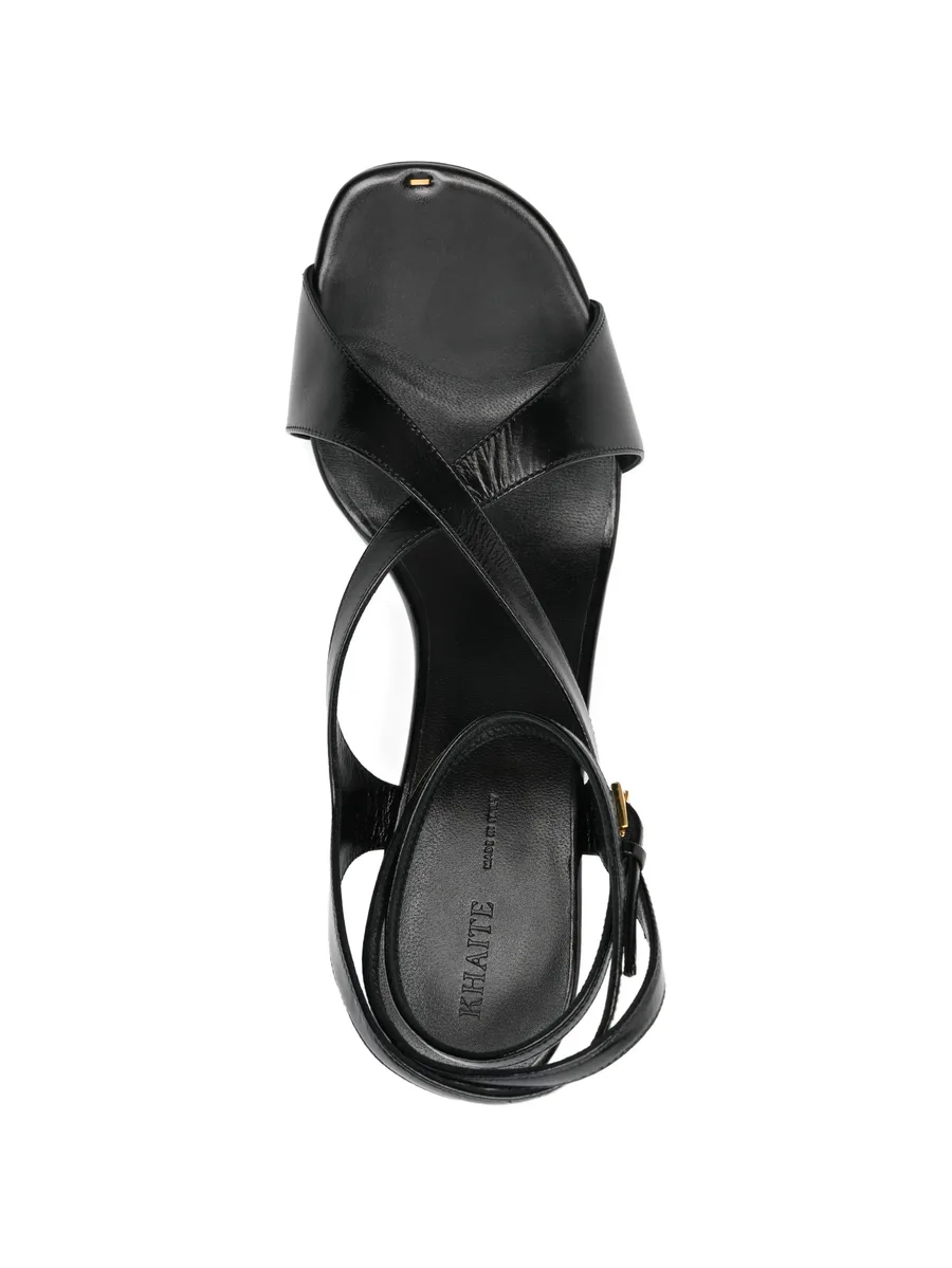 ankle-strap heeled sandals 8