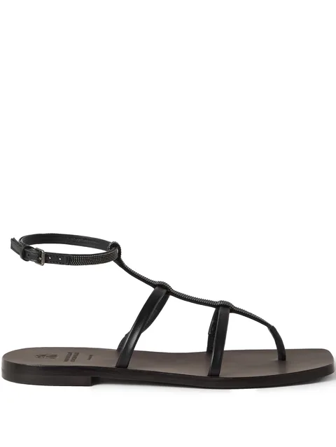 leather sandals
