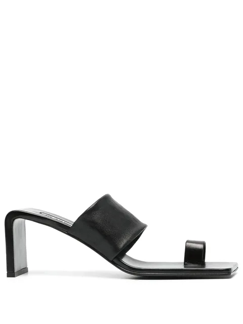 75mm leather sandals