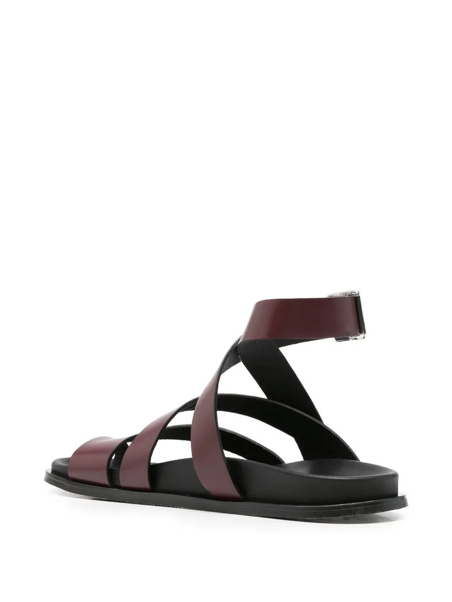 crossover toe-loop sandals 5