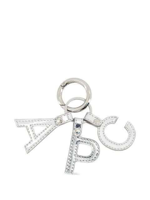 lettres A.P.C. keychain