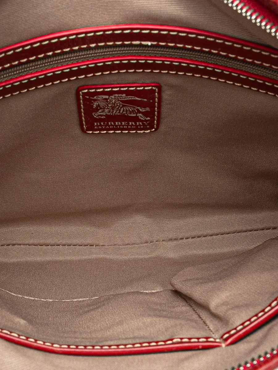 2000-2017 Supernova Check Coated Canvas Larkin hobo bag 10
