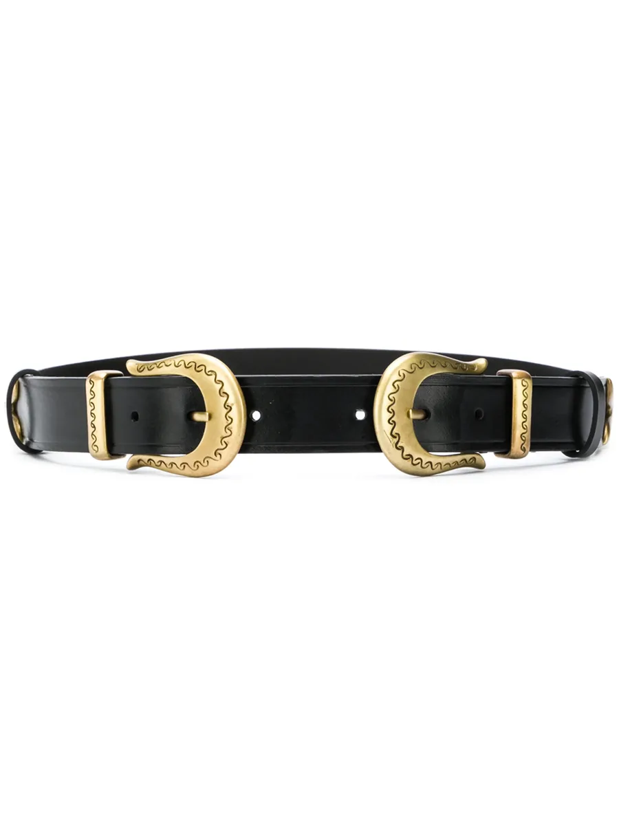 double buckle belt 2
