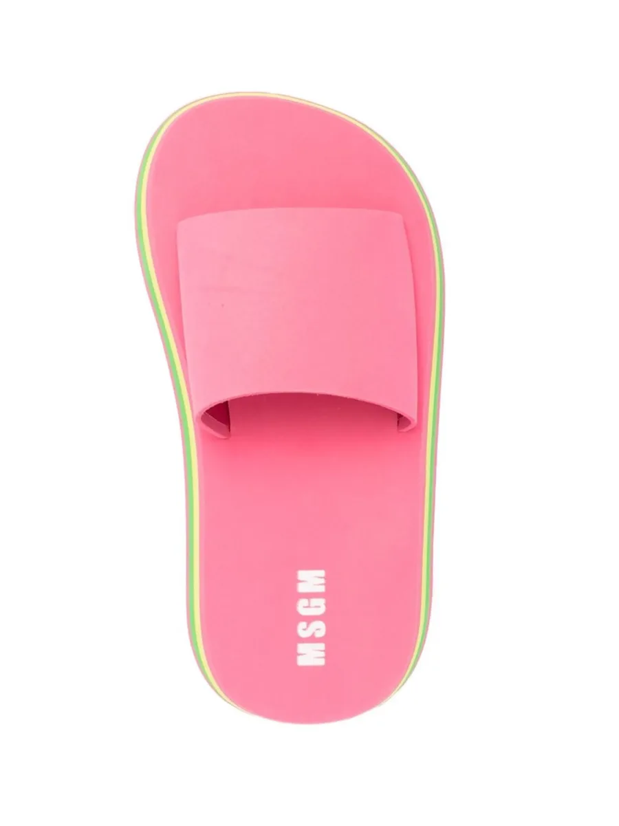 rainbow-sole open-toe sandals 8