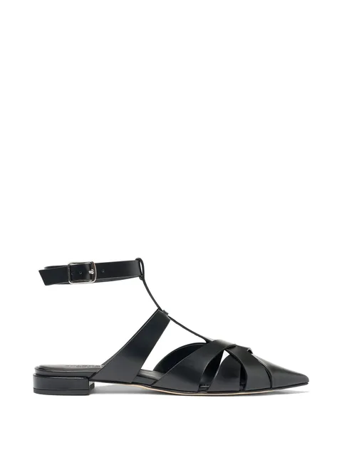 clara criss-cross-strap sandals