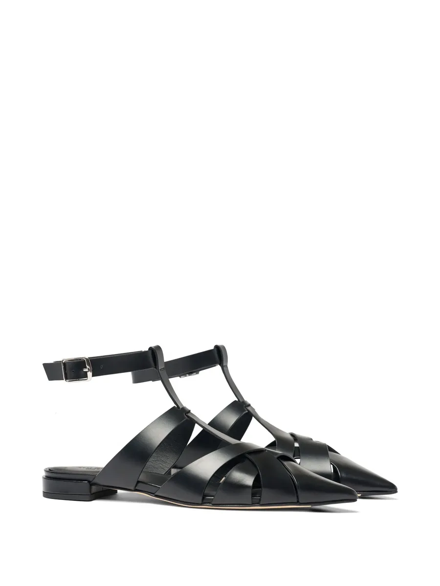clara criss-cross-strap sandals 4