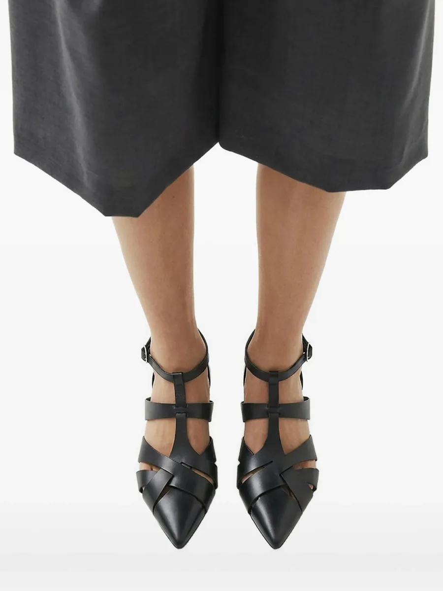 clara criss-cross-strap sandals 7