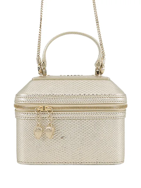 сумка-сэтчел Serpenti Forever Vanity Bag с тиснением (2021-2026 годы)