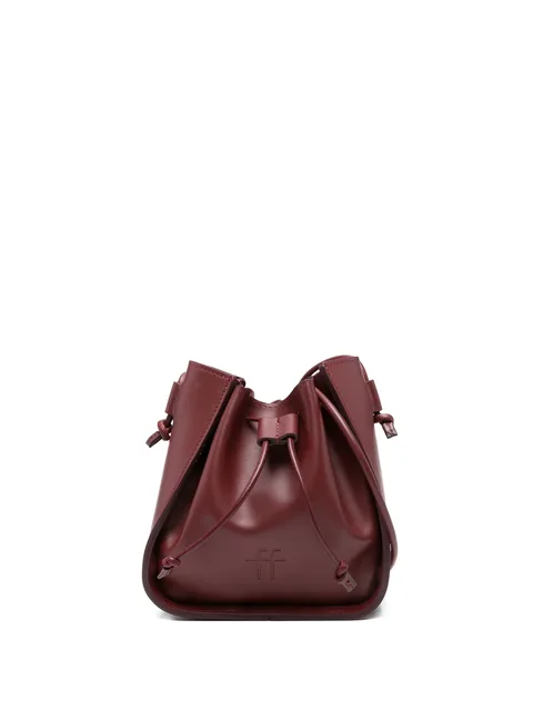 drawstring crossbody bag