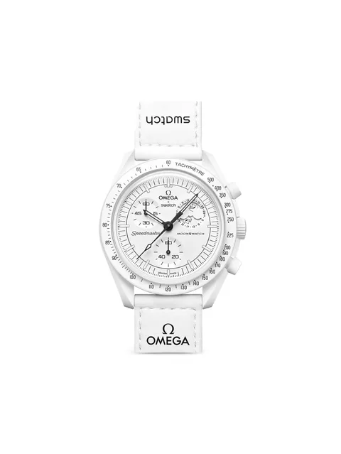 наручные часы Moonswatch Mission to Moonphase 42 мм из коллаборации с Swatch