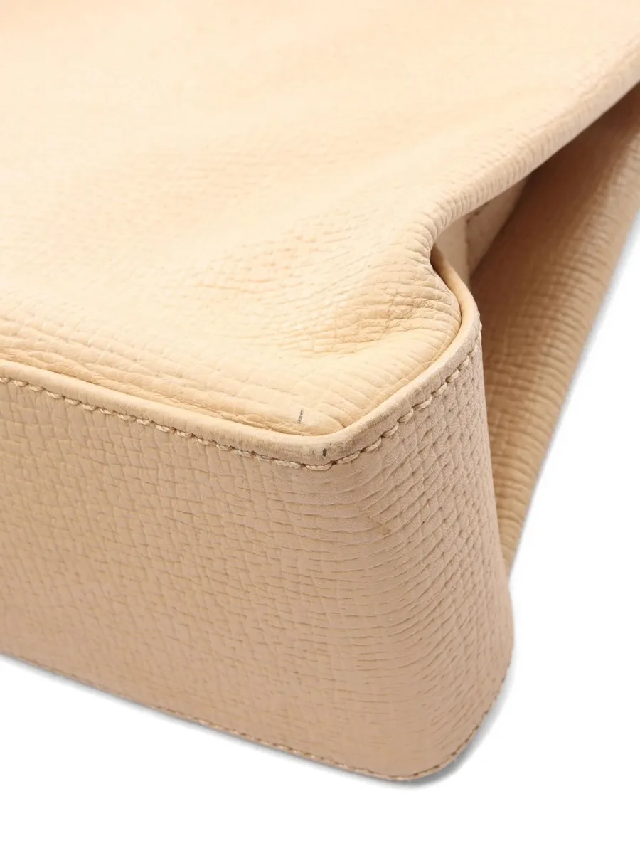textured leather tote bag 10