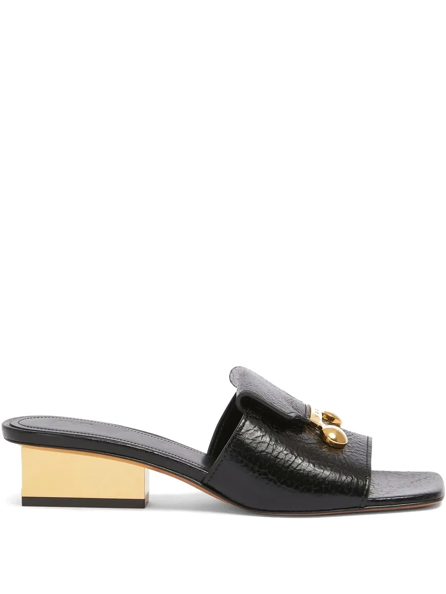 leather heeled sandals 2