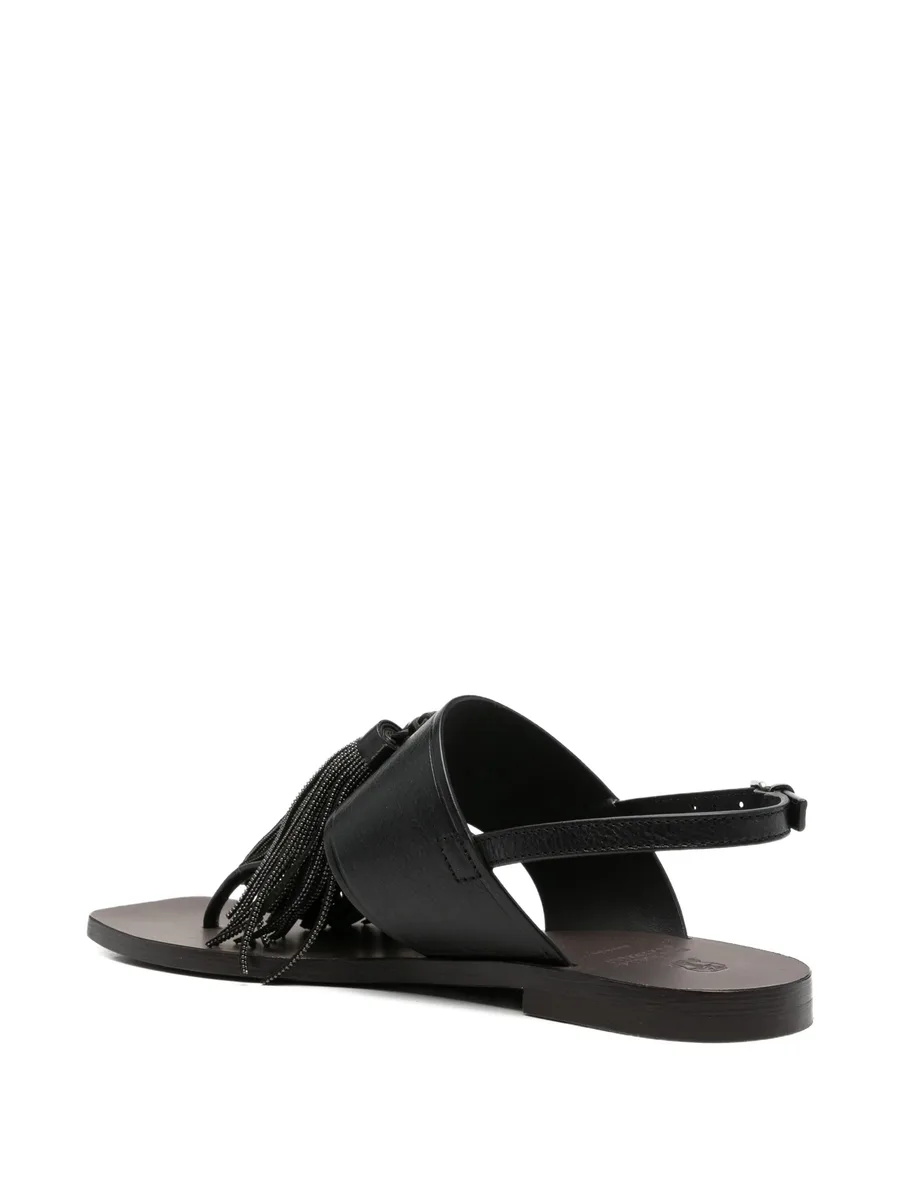 tassel-detail sandals 5