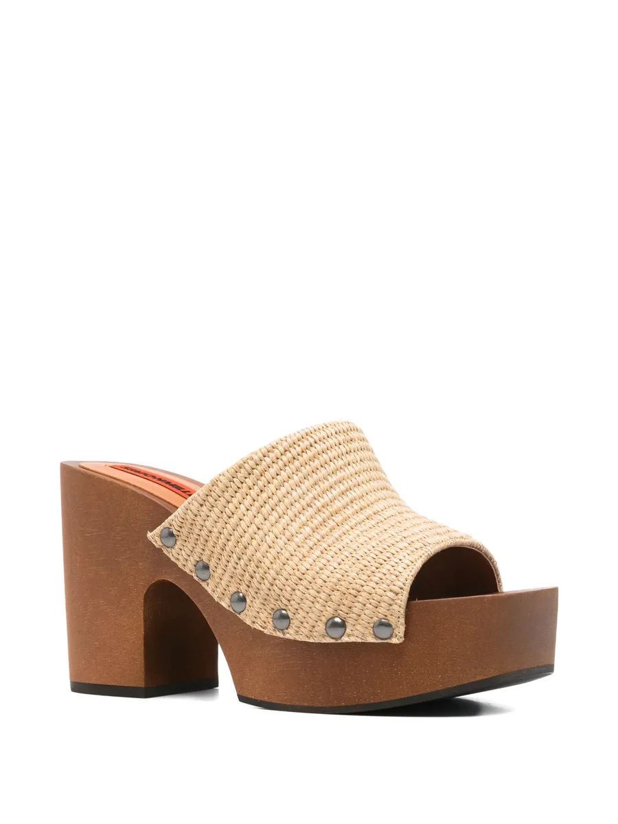 110mm stud-detail heeled sandals 3