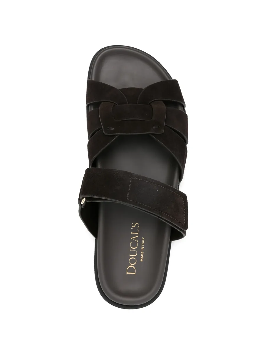 woven suede sandals 7