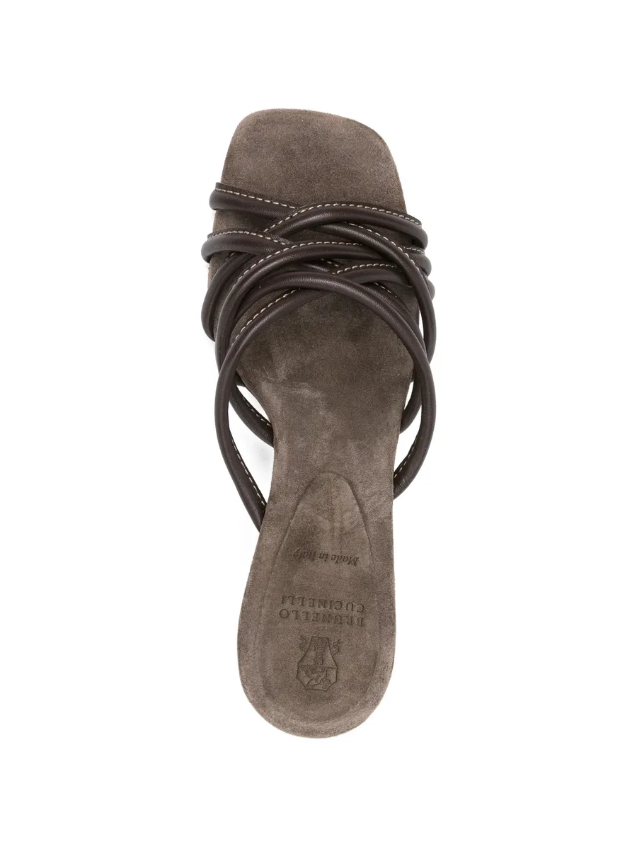 crossover-strap sandals 7
