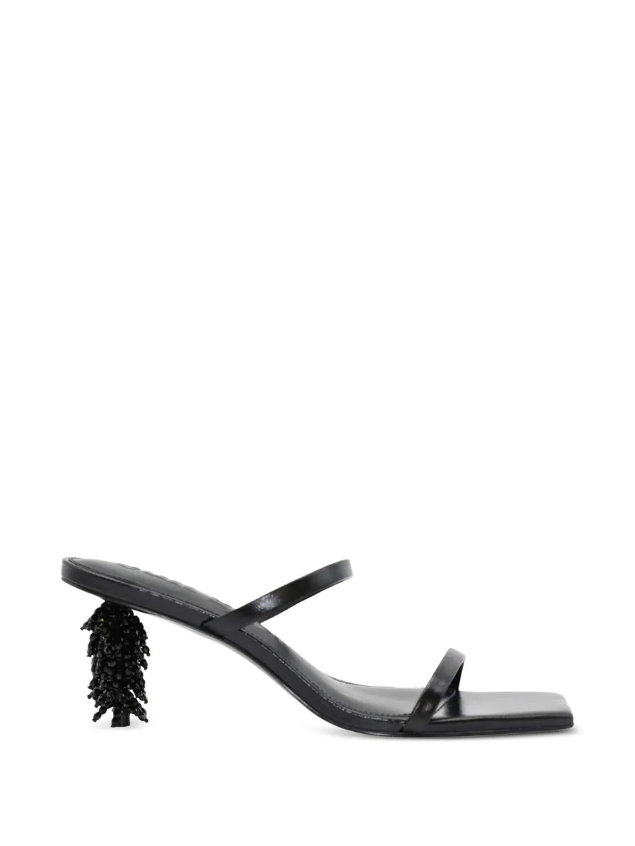 Riley beaded heeled sandals 2