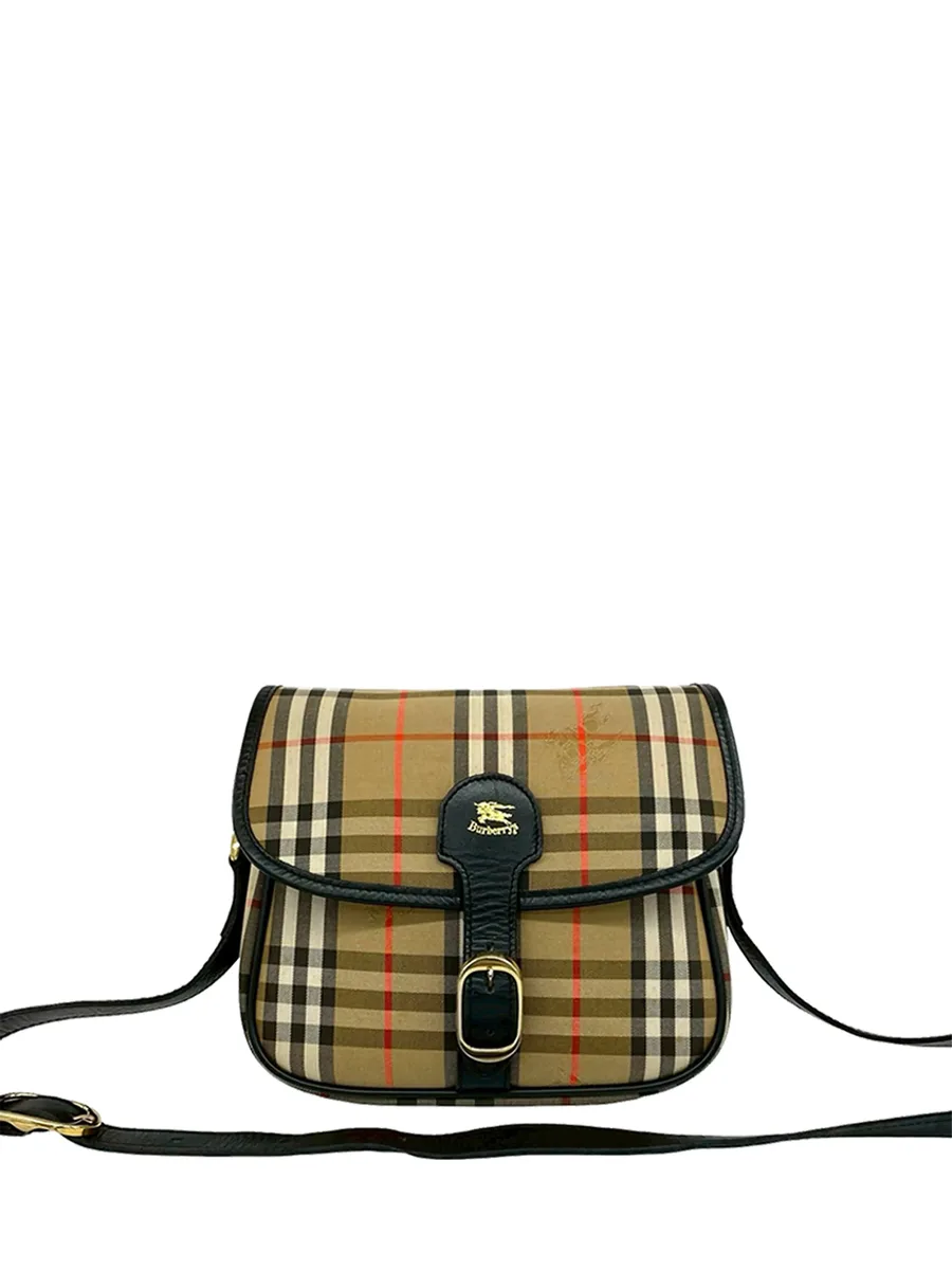 20th Century Haymarket Check Canvas crossbody bag 2