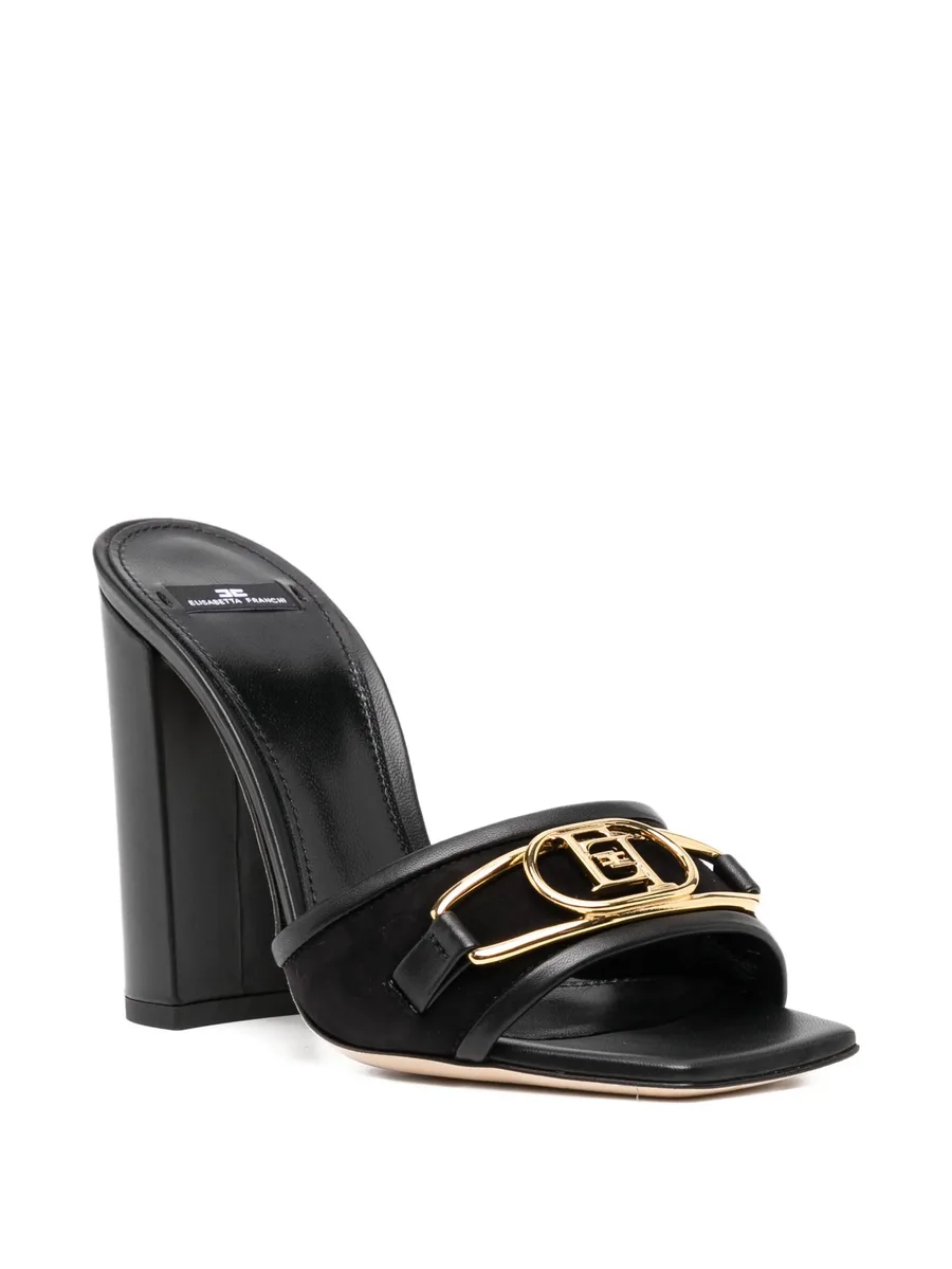 100mm logo-buckle sandals 4