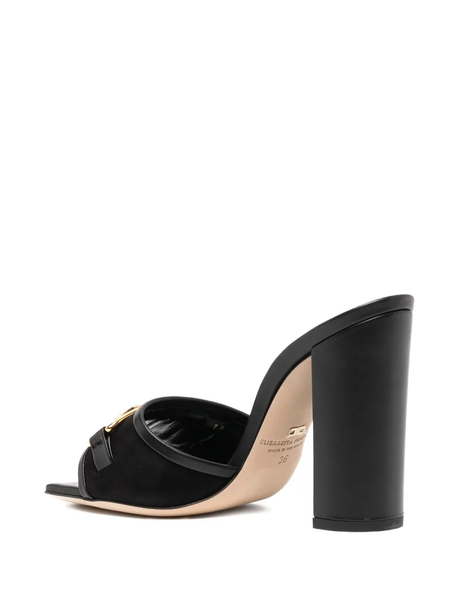 100mm logo-buckle sandals 6