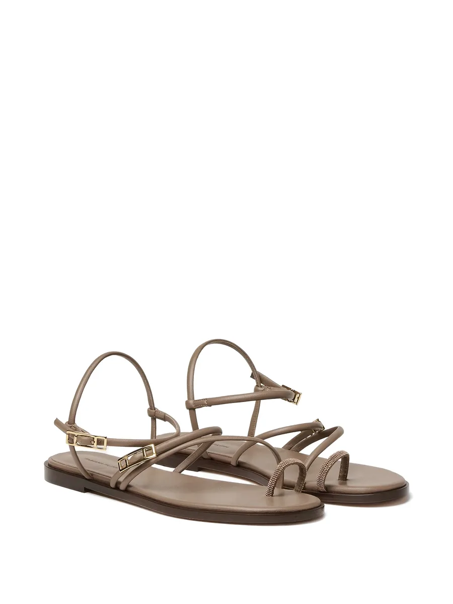 босоножки на плоской подошве 4