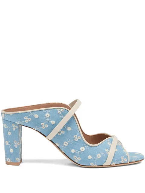 Norah floral-printed heeled sandals
