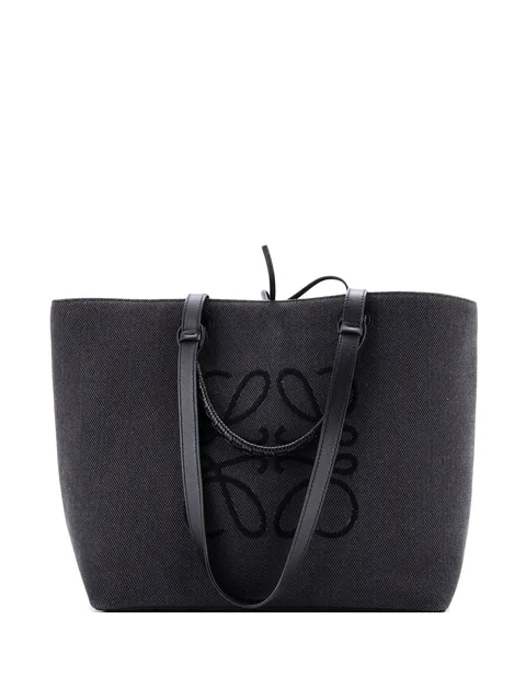 сумка-тоут Anagram Square Basket Canvas Medium