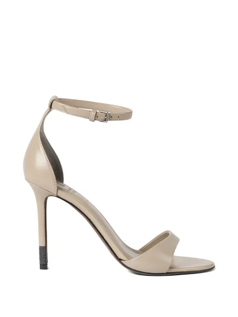 nappa leather heels