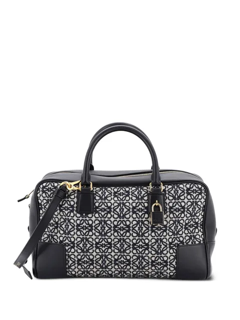 сумка-сэтчел Amazona Bag 28 из жаккардового канаса и кожи